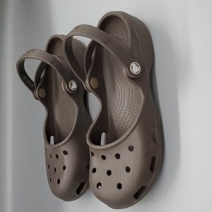 Women's crocs karin slingback strap Mary Jane clog